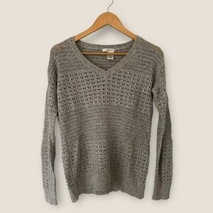 DKNY Knit V-Neck Sweater